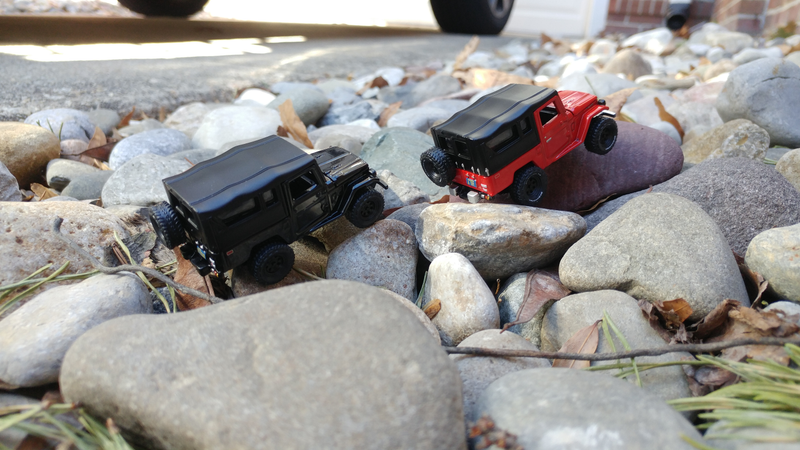 Illustration for article titled Car Week Day 1: RED Toyota FJ43